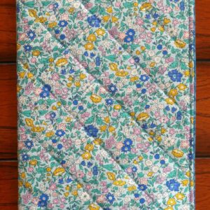 Ava May (Blue) Quilted Notebook Cover (1)
